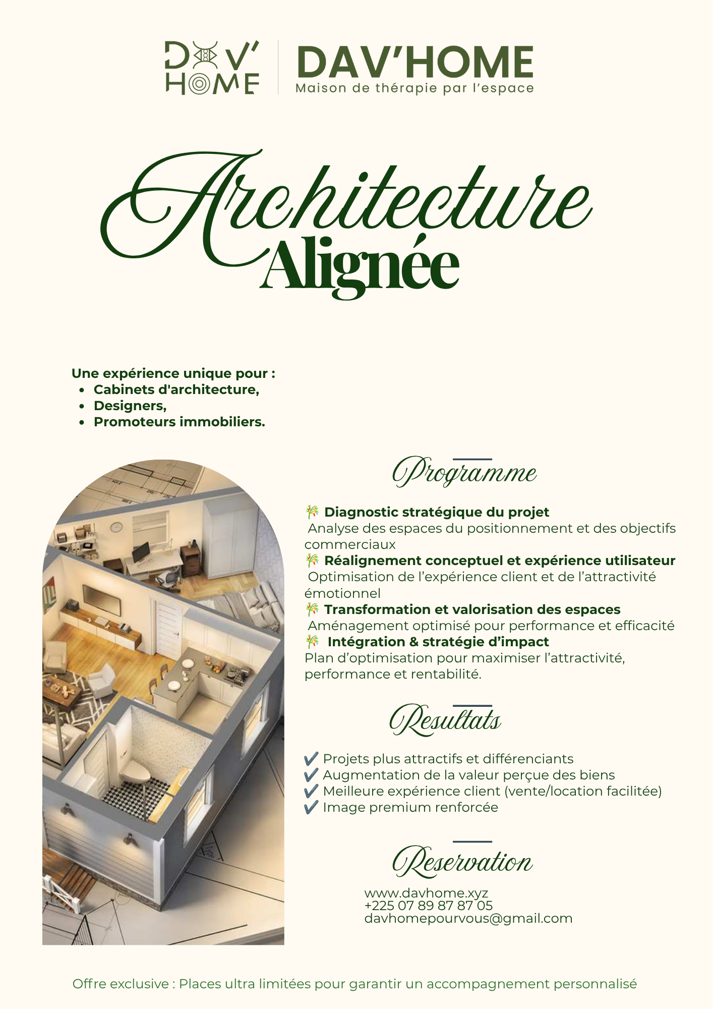 Architecture Alignée — conception thérapeutique des espaces